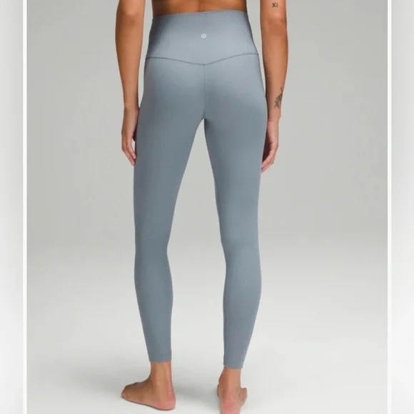 Lululemon Athletica Blue High-Waisted Leggings - Picture 2 of 12
